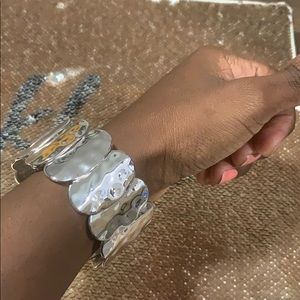 🛍🎁⭐️-SILVER LIZ WOMAN BRACELET